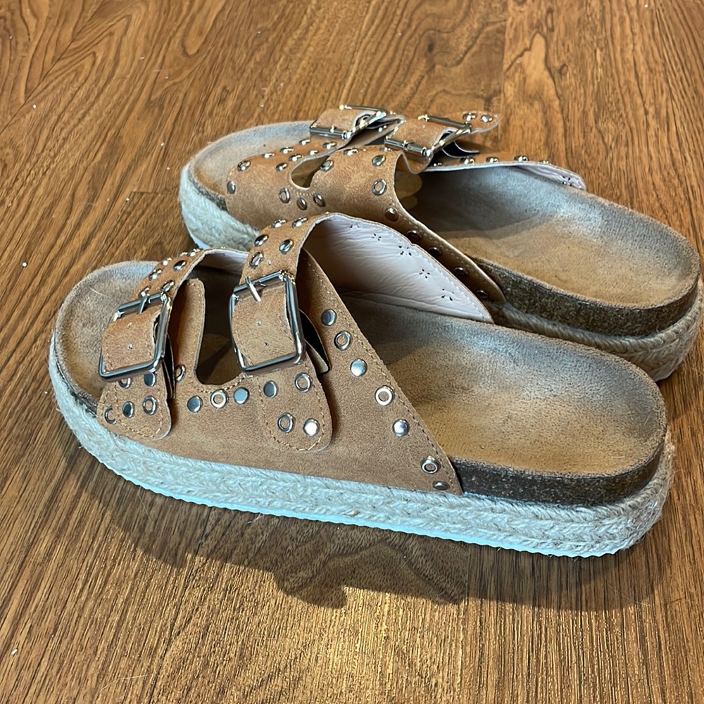 Tan Sandals
